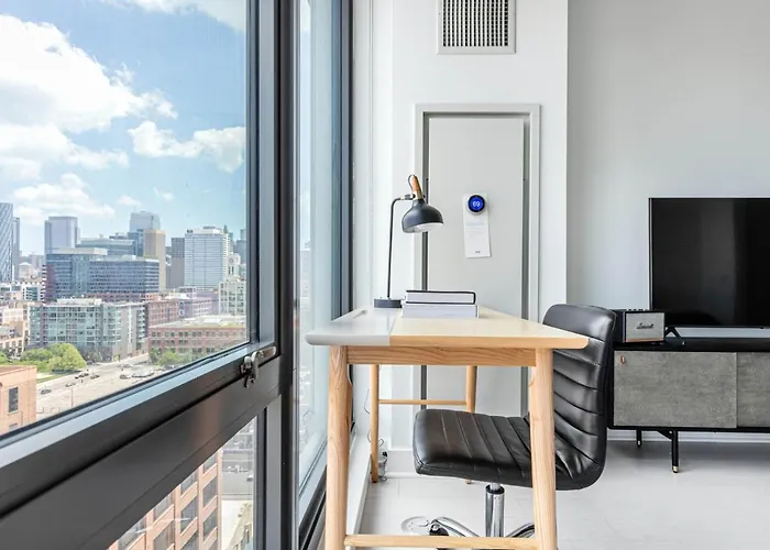 W Loop W Gym Pool Coworking Nr Uic Chi-397 Apartment